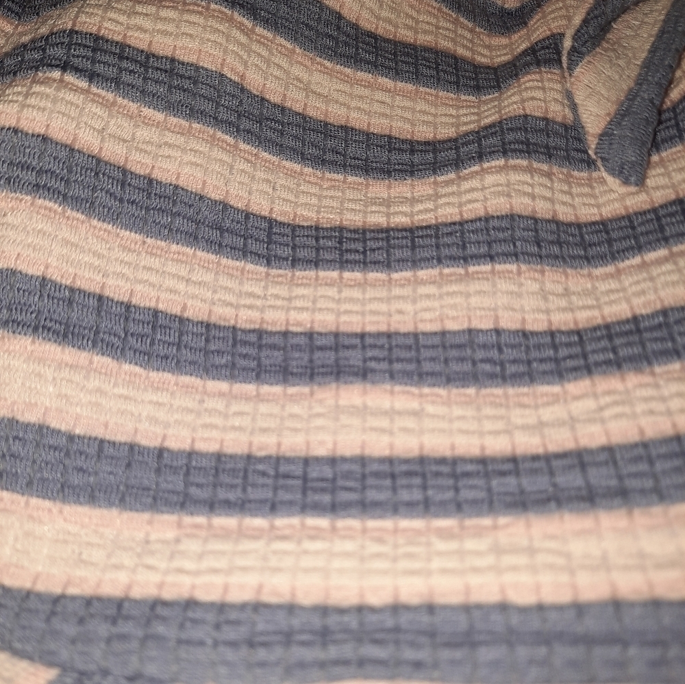 XHILARATION Striped Jumpsuit Medium - Picture 7 of 8